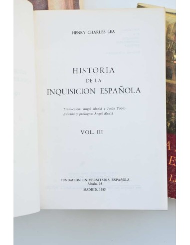 Historia de la Inquisición Española