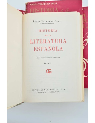 Historia de la literatura española