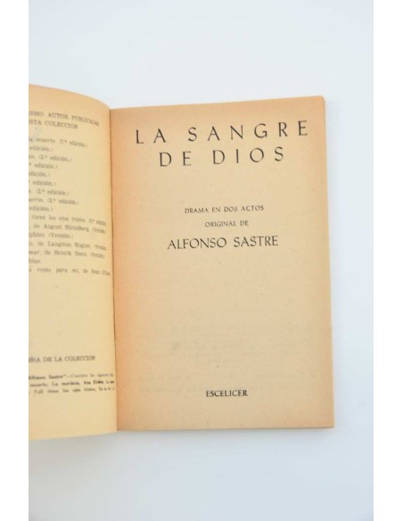 La sangre de Dios