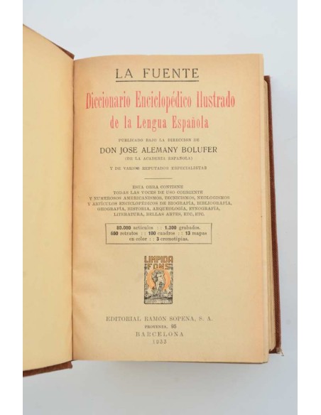 Diccionario enciclopédico ilustrado