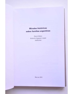 Miradas históricas sobre familias argentinas 2