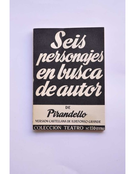 Seis personajes en busca de un autor