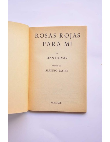 Rosas rojas para mí