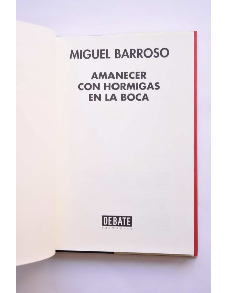 Amanecer con hormigas en la boca