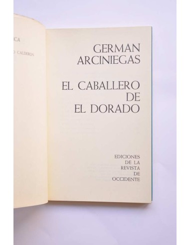 El caballero de El Dorado