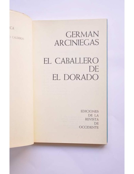 El caballero de El Dorado