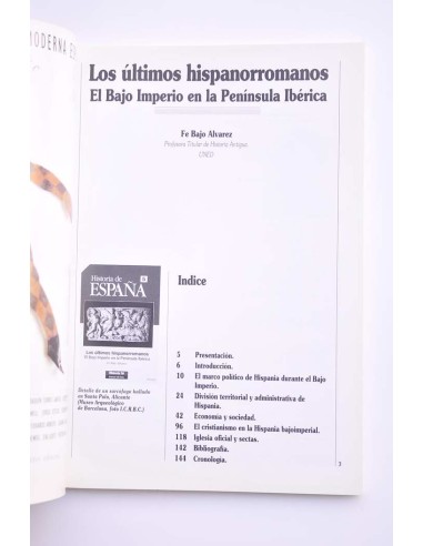 Los últimos hispanorromanos. El Bajo Impero en...