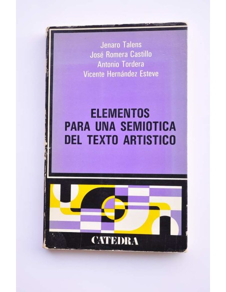 Elementos para una semiótica del texto artístico