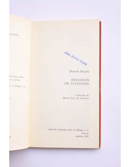 Diálogos de fugitivos