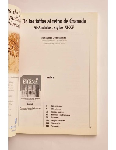 De las taifas al reino de Granada. Al-Andalus,...