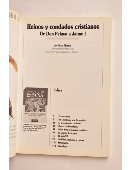 Reinos y condados cristianos. De Don Pelayo a Jaime I