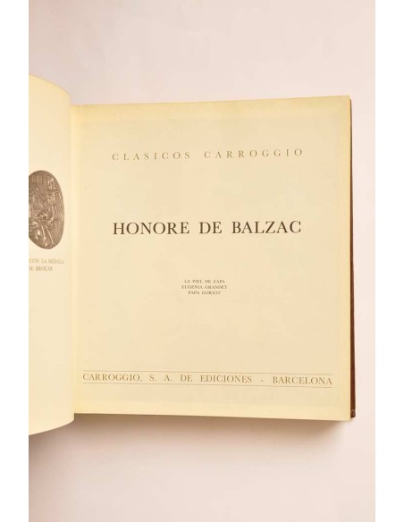 La piel de zapa - Eugenia Grandet - Papa Goriot