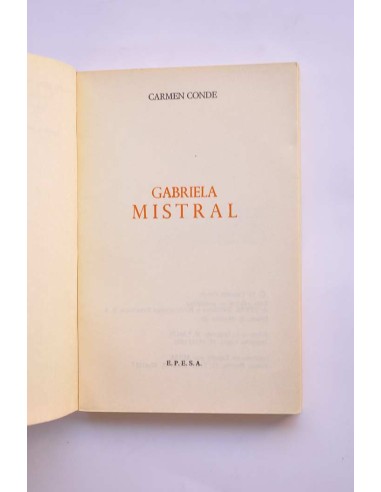 Gabriela Mistral
