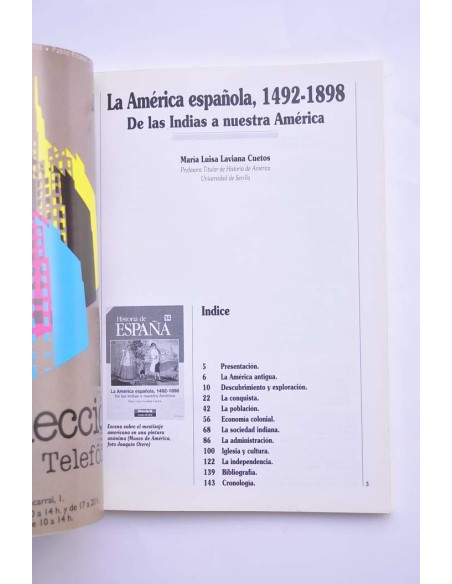 La América española, 1492 - 1898. De las Indias a nuestra América