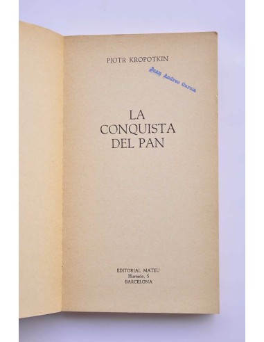 La conquista del pan