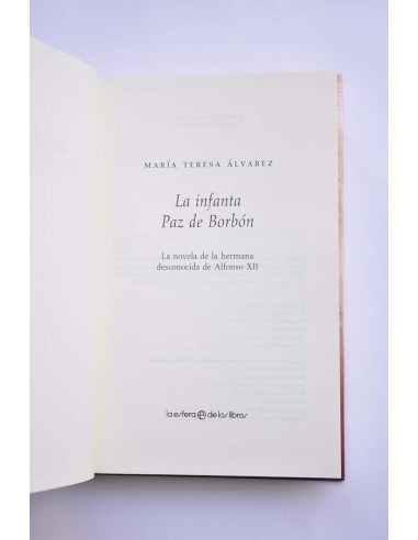 La infanta Paz de Borbón