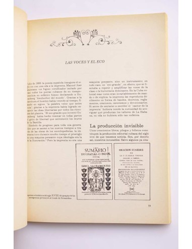 El libro en Cuba. Siglos XVIII y XIX