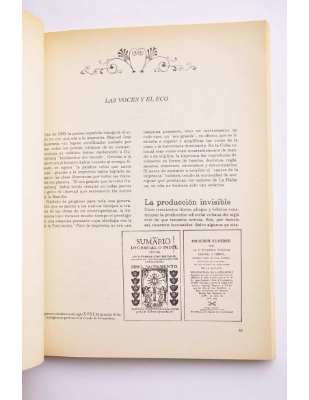 El libro en Cuba. Siglos XVIII y XIX