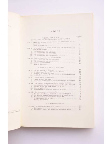 Las civilizaciones actuales. Estudio de...