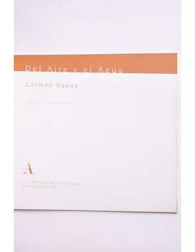 Carmen Baena. Del agua y el aire