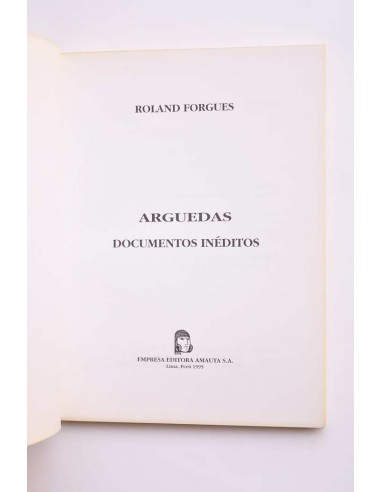 Arguedas. Documentos inéditos