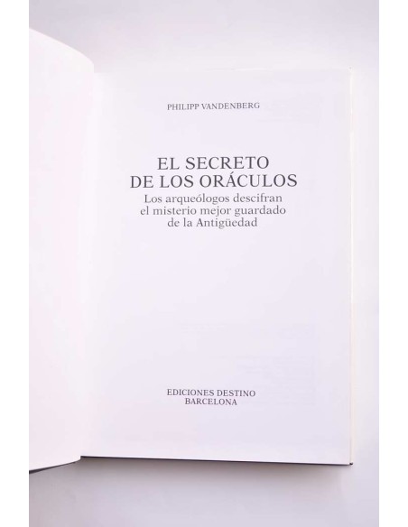 El secreto de los oráculos