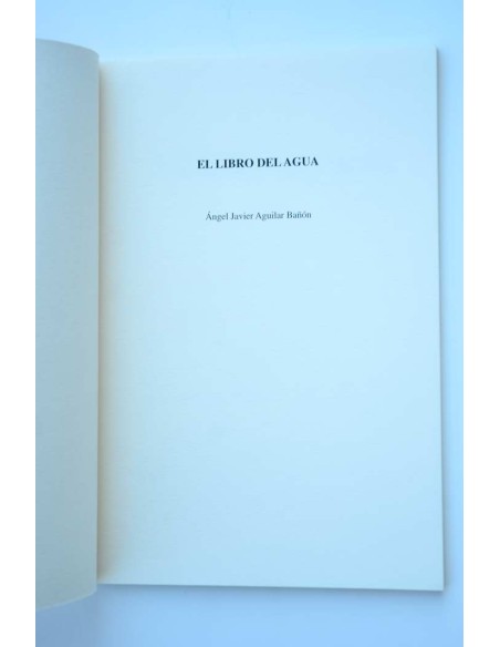 El libro del agua