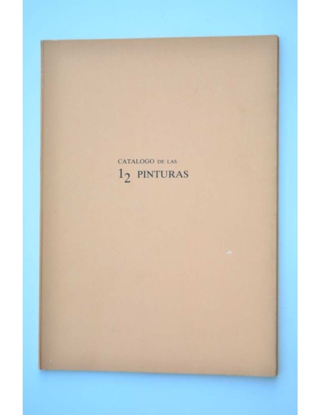 Catálogo de las 12 pinturas