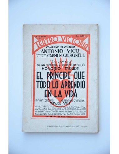 El príncipe que todo lo aprendió en la vida