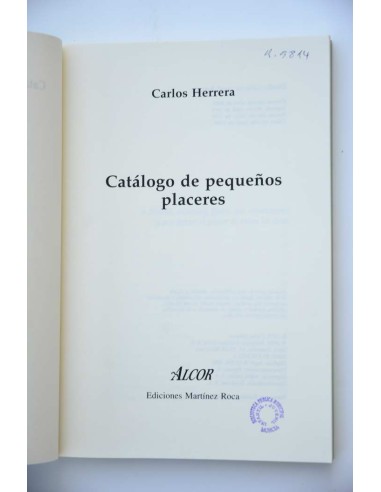 Catálogo de pequeños placeres