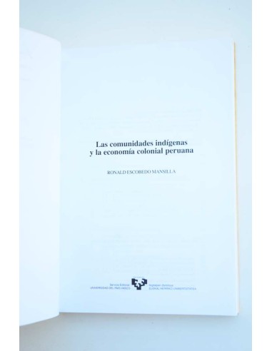 Las comunidades indígenas y la economía...