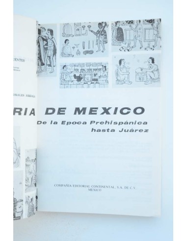 Historia de México. De la época prehispánica...