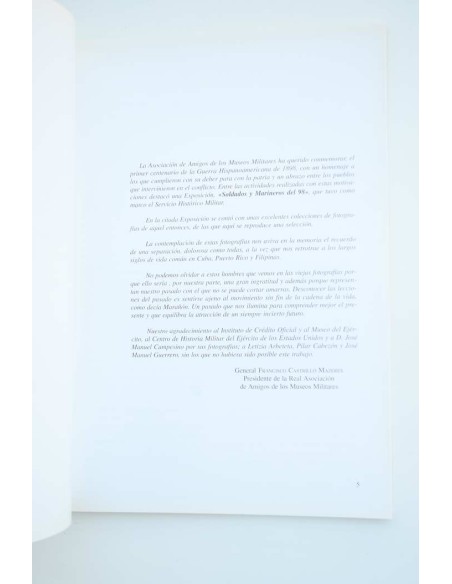 Soldados y marineros del 98. Álbum conmemorativo