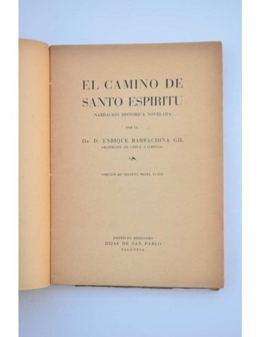 El camino de Santo Espíritu