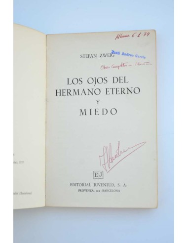 Los ojos del hermano eterno y Miedo