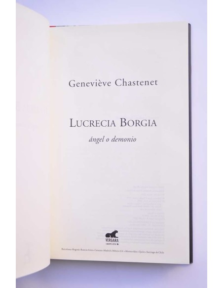 Lucrecia Borgia ángel o demonio