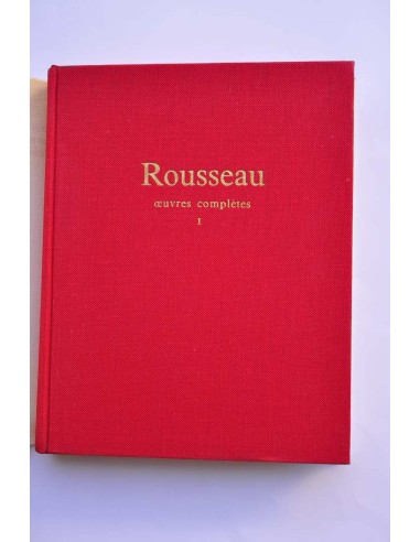 Jean Jacques Rousseau. Oeuvres complétes. I