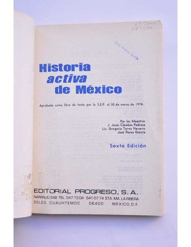 Historia activa de México