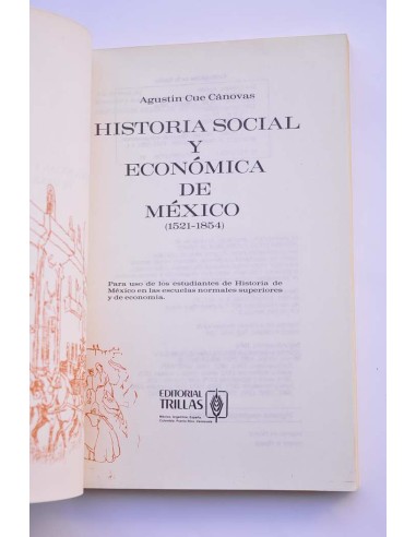 Historia social y económica de México. 1521-1854