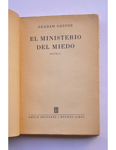 El ministerio del miedo