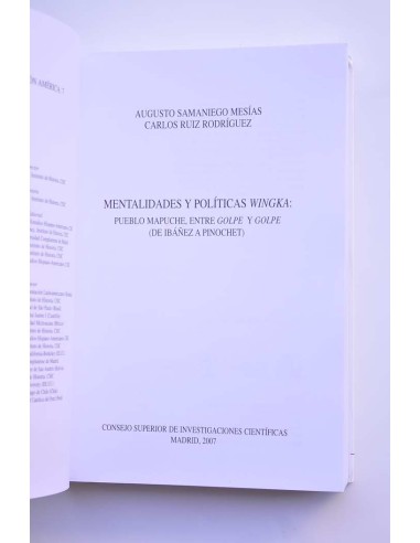 Mentalidades y políticas wingka: Pueblo...