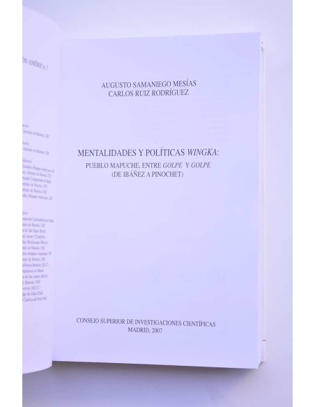 Mentalidades y políticas wingka: Pueblo mapuche, entre golpe y golpe (De Ibáñez a Pinochet)