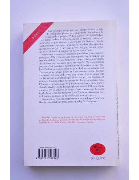 Dictionnaire Albert Camus