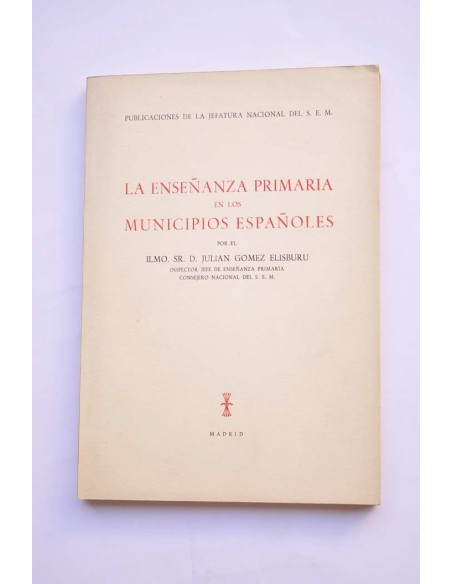 La enseñanza primaria en los municipios españoles