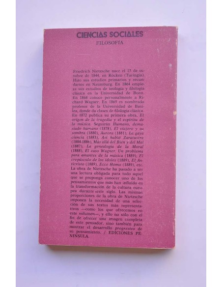 En torno a la voluntad de poder