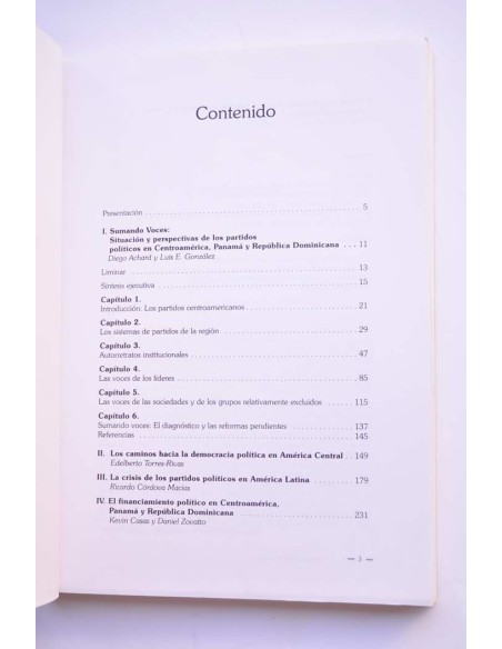 Un desafío a la democracia. Los partidos políticos en Centroamérica, Panamá y República Dominicana