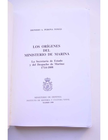 Los orígenes del Ministerio de Marina