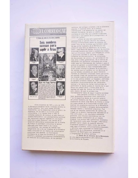 Diario de un ministro de la monarquía