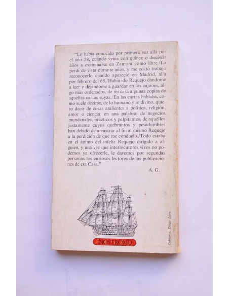 Cartas de negocios de José Requejo