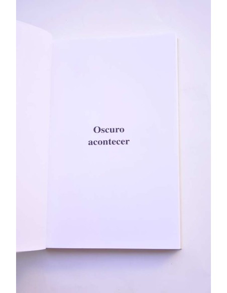 Oscuro acontecer
